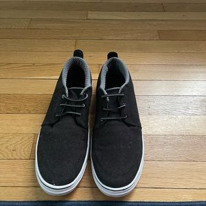 Under Armor slip on black shoes.  Excellent condition.